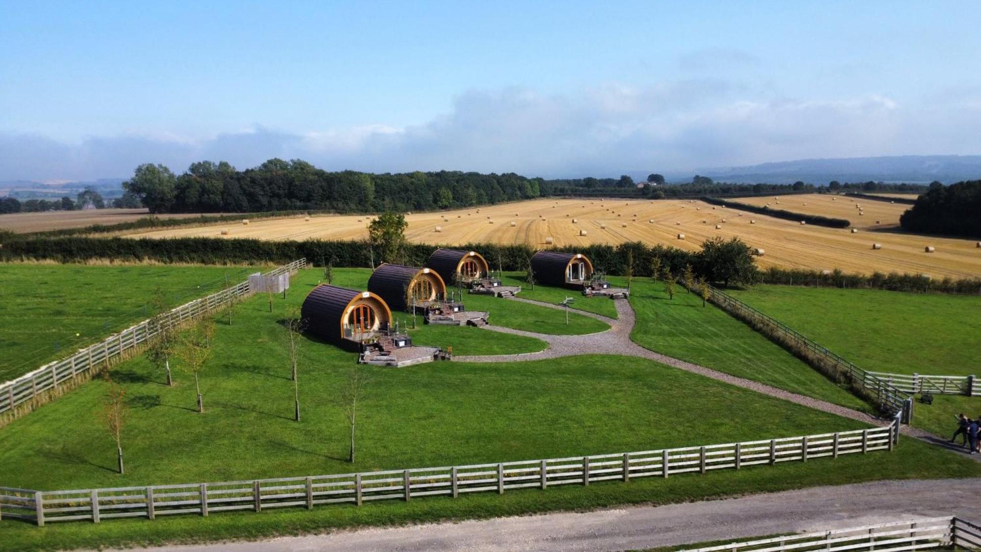 Mingle Dale- Bugthorpe Grange Glamping Villa Stamford Bridge Bagian luar foto